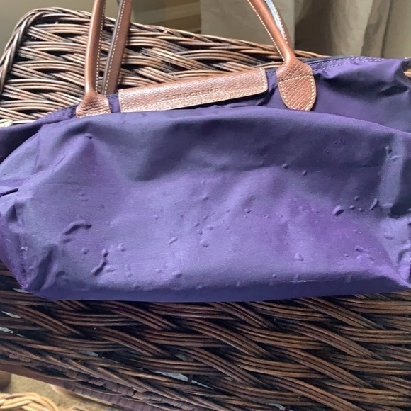 Longchamp Le Pliage Shopping purple nylon bag - Picture 16 of 16
